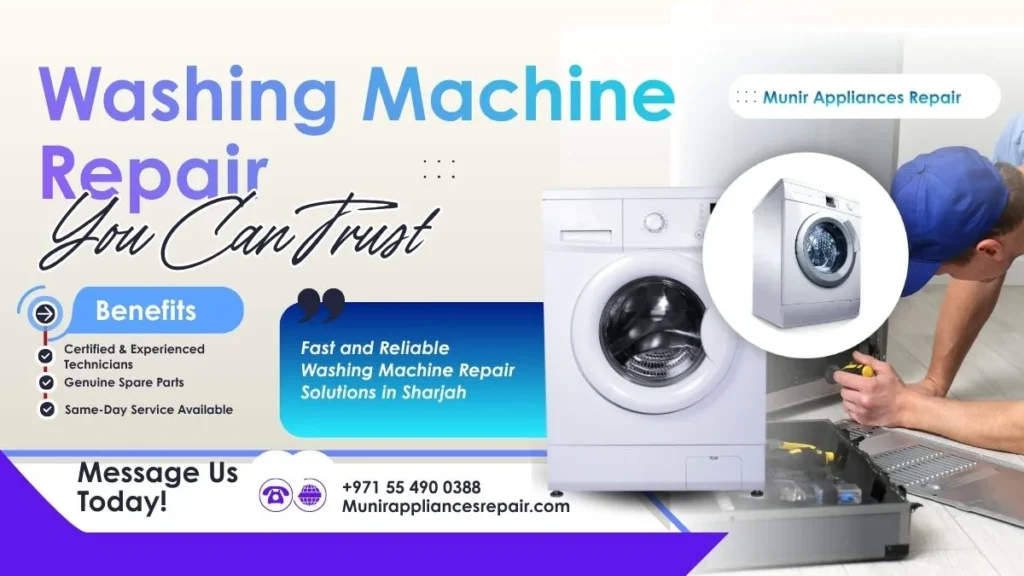 Washing Machine Repair in Sharjah