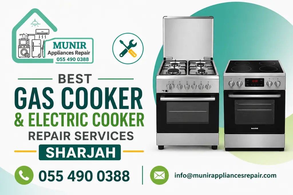 Gas cooker repair in Sharjah