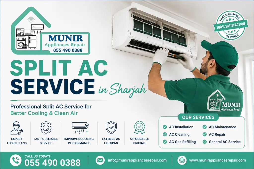 7 Signs Your Split AC in Sharjah Needs Servicing Right Now