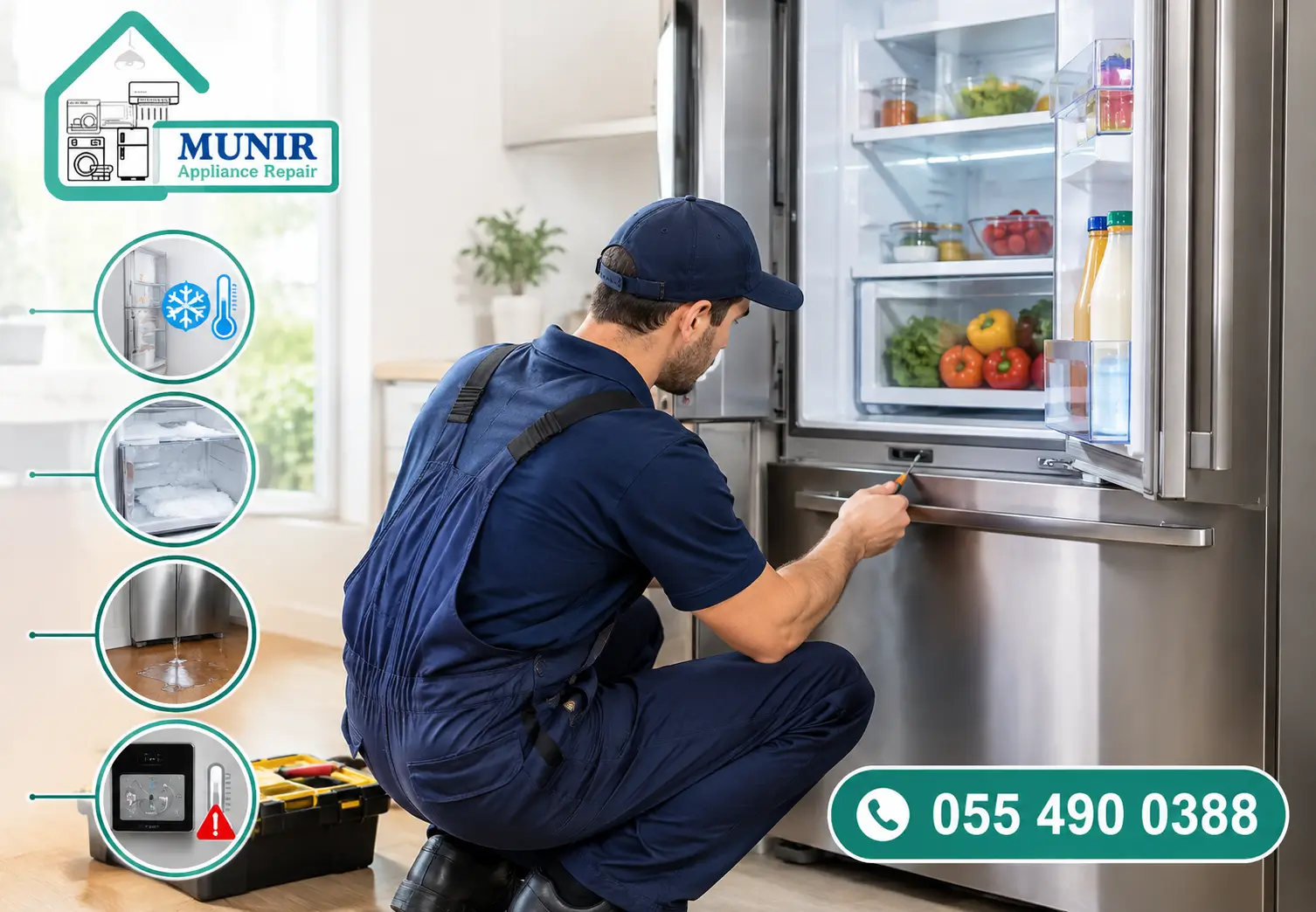 Fridge and Refrigerator Repair in Sharjah